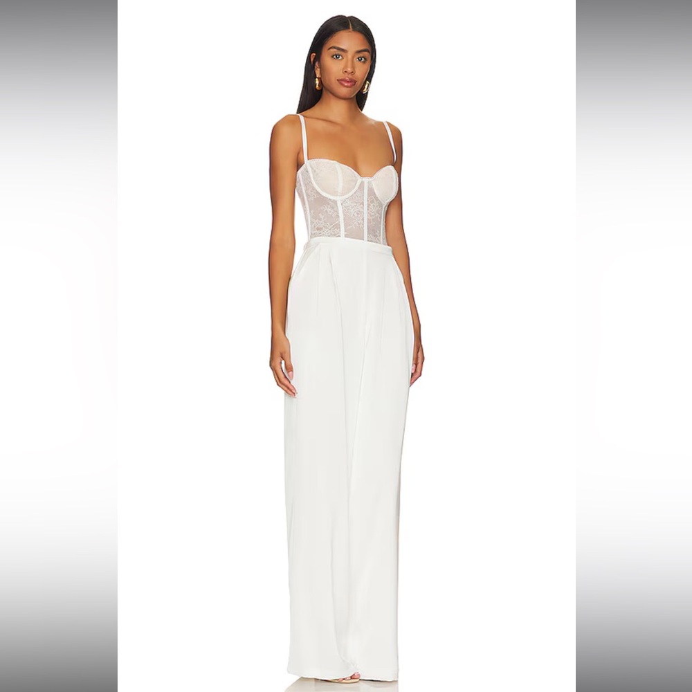 REVOLVE bridal jumpsuit